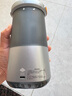 得力（deli）學(xué)生大口徑全自動電動削筆機(jī)兒童削筆器卷筆轉(zhuǎn)筆削筆刀削加粗桿大三角鉛筆電動文具生日開學(xué)禮物灰 曬單實(shí)拍圖