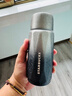 星巴克（Starbucks）鈦杯保溫杯260ml便攜咖啡杯泡茶杯保溫保冷水杯黑銀款生日禮物 曬單實(shí)拍圖