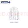 DOMIAMIA月子服孕婦秋冬款睡衣產(chǎn)后哺乳寬松側邊開(kāi)口孕婦裝 【全棉上衣】-圣卡梅奧(側開(kāi)哺乳口) L【推薦120-140斤】 曬單實(shí)拍圖