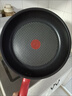 特福（Tefal）平底鍋家用牛排不粘煎鍋少油煙有鈦煎餅鍋電磁爐燃?xì)庠钔ㄓ?6cm 曬單實(shí)拍圖