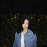 矜持范外套女2025春秋新款小個(gè)子牛仔短外套女長(zhǎng)袖寬松百搭牛仔衣夾克 藍(lán)色【高品質(zhì)】 M 曬單實(shí)拍圖