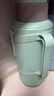 SIMELO明月保溫壺玻璃內膽熱水壺學(xué)生宿舍暖水壺3.2L抹茶綠 曬單實(shí)拍圖