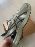 亞瑟士（asics） Jog 100s 復(fù)古百搭 網(wǎng)布人造革防滑 低幫 休閑跑步鞋 男女同款 1201A715-020 【灰綠色】 43.5 曬單實(shí)拍圖