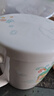 后海2025新款可微波早餐牛奶杯可愛卡通骨瓷杯子帶蓋勺兒童水杯馬克杯 月光蓋杯-帶花蓋 藍鯨1個350ml 曬單實拍圖