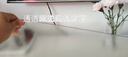 京東京造 專(zhuān)業(yè)定制桌布 加厚防水防油PVC軟玻璃餐桌墊 尺寸形狀定制專(zhuān)拍 曬單實(shí)拍圖