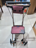 TacaoF AKE CARE OF日本特高步老人助力行走器手推車(chē)輪椅折疊老年人輕便旅行手推車(chē) 【基礎款】CPS02酒紅(2.9kg) 曬單實(shí)拍圖