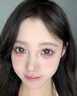 伊娃愛(ài)（yiwaeye）大眼萌日拋美瞳隱形眼鏡10片 杏仁奶糖 0度  曬單實(shí)拍圖