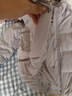 坦博爾新款面包羽絨服女短款連帽簡(jiǎn)約休閑百搭外套TBF330332D 玫瑰灰 XL (175) 曬單實(shí)拍圖