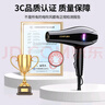 康夫（CONFU）電吹風(fēng)機家用大功率2200W冷熱風(fēng)專(zhuān)業(yè)發(fā)廊級理發(fā)店恒溫吹風(fēng)筒機KF-8953 【家用發(fā)廊】大風(fēng)力速干專(zhuān)業(yè)款 黑金 曬單實(shí)拍圖