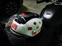兩只小蜜蜂3C認(rèn)證電動(dòng)車頭盔摩托車四季通用半盔 防曬防霧雙鏡 0感天窗 男女通用電瓶車頭盔TK47 曬單實(shí)拍圖