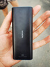 諾基亞（NOKIA）108 4G移動(dòng)聯(lián)通電信廣電全網(wǎng)通 2.4英寸雙卡雙待 直板按鍵學(xué)生老人老年人功能機備用手機 黑色 曬單實(shí)拍圖