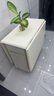 全友家居奶油風(fēng)家具多功能餐邊柜一體靠墻小戶(hù)型家用折疊餐桌椅組合 【米白】折疊桌+硬面椅*2+軟包椅*2 曬單實(shí)拍圖