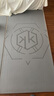 Keep瑜伽墊男士健身墊加長(cháng)加寬加厚200*100cm防滑運動(dòng)墊訓練墊子 灰色 曬單實(shí)拍圖