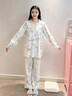 婧麒月子服純棉產(chǎn)后十月份春秋季孕婦睡衣哺乳喂奶懷孕期家居服女 【四季180g】莓莓鴨游·純凈天山棉·柔滑舒爽 L 曬單實(shí)拍圖