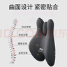 德國汽車(chē)腰靠墊護腰開(kāi)車(chē)車(chē)載座椅靠背腰墊電動(dòng)按摩記 典雅黑【頭枕+腰靠】按摩熱敷 曬單實(shí)拍圖