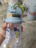 babycare兒童水杯夏季吸管杯學(xué)飲杯免擰戶外運(yùn)動(dòng)直飲幼兒園上學(xué)水壺 曬單實(shí)拍圖