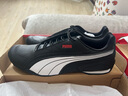 彪馬（PUMA）【薄底鞋】復古透氣賽車(chē)風(fēng)休閑鞋男女同款REDON 388167 黑色-白-鮮紅色-02 42.5 曬單實(shí)拍圖