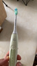 飛利浦（PHILIPS）【肖戰推薦】電動(dòng)牙刷鉆石3系 七夕情人節禮物 情侶送男生女友 微泡水流HX5161/05抹茶綠 國家補貼 曬單實(shí)拍圖