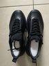 百麗厚底健步鞋男25秋季新款格紋壓花休閑運動(dòng)鞋A2125CM5 黑色-單里 42 (260mm) 曬單實(shí)拍圖