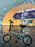 大行（DAHON）KT610折疊自行車(chē)16英寸單速男女學(xué)生上班上學(xué)城市通勤單車(chē) 白色 曬單實(shí)拍圖