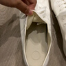無印良品（MUJI）男女通用不易疲勞不易沾水運動鞋無性別男款女款小白鞋帆布鞋鞋子 米白色 38 /240mm（尺碼偏大拍小一碼） 曬單實拍圖