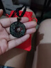 優(yōu)格麗彩虹眼冰種黑曜石雙貔貅吊墜平安扣男女款情侶金曜石項鏈護身符 金曜石款（配珠鏈) 曬單實(shí)拍圖