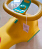 babycare扭扭車(chē)防側翻兒童溜溜車(chē)搖搖車(chē)寶寶滑行玩具車(chē)3-6歲 洛克黃音樂(lè )款 曬單實(shí)拍圖