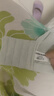 松山棉店【小棉花】大胸顯小蕾絲內衣女士純棉大碼文胸罩無痕隱形水綠L 曬單實拍圖