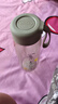 富光塑料茶杯水杯可愛(ài)ins風(fēng)學(xué)生便攜創(chuàng  )意帶蓋杯子耐摔夏天簡(jiǎn)約太空杯 曬單實(shí)拍圖