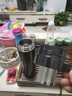 戶(hù)璃德國智能保溫杯帶溫度顯示測溫茶水分離不銹鋼保溫杯男女便攜【智能測溫款】+雙層長(cháng)茶倉黑色610ml+杯刷杯套+禮盒 曬單實(shí)拍圖