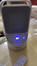 海爾（Haier）取暖器家用暖風(fēng)機(jī)電熱臺(tái)式桌面電暖器省電小型烤火爐浴室嬰兒熱風(fēng)機(jī)辦公室暖腳神器臥室電暖風(fēng)速熱 【無光輕音+恒溫省電】觸屏遙控款HNS1507 曬單實(shí)拍圖