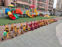 BURJUMAN小孩三輪車(chē)6-8歲幼兒園腳踏車(chē)兒童專(zhuān)用可帶人幼教童車(chē)雙人平衡車(chē) 黃色MT6195pvc輪 曬單實(shí)拍圖