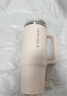 STANLEY巨無(wú)霸杯PRO吸管杯水杯保溫杯不銹鋼杯子大容量辦公1.18L-晶粉色 曬單實(shí)拍圖