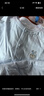 貝瑞加（Babyprints）嬰兒連體衣2件夏季短袖嬰兒衣服新生兒純棉哈衣輕薄爬服 白藍(lán)66 曬單實(shí)拍圖