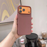 ENBANDA適用于蘋果17ProMax手機(jī)殼輕薄iPhone17Pro磁吸保護(hù)殼高級感高檔男女por超薄全包防摔新款外殼 iPhone 17ProMax 【橙色】輕薄防摔+強(qiáng)磁吸附+可斜挎掛繩 曬單實(shí)拍圖