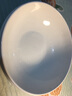 7英寸純白霜月盤牛肉面餐具碗創(chuàng)意商用家用大湯碗釉彩簡(jiǎn)約高級(jí)碗 7英寸純白橫紋碗【2只裝】 曬單實(shí)拍圖
