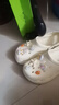 名創(chuàng)優(yōu)品（MINISO）洞洞鞋男女夏季外穿涼鞋防滑厚底踩屎感包頭涼拖鞋 卡其+海洋星星 曬單實拍圖