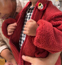 巴拉巴拉男童棉衣女童棉襖寶寶棉服冬裝2025年拜年服毛絨外套208125106201 曬單實(shí)拍圖