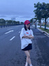MMLG純棉連帽衛衣女男2025年秋季新款經(jīng)典1987印花寬松百搭情侶上衣服 淺花灰 S 曬單實(shí)拍圖