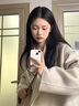 RHUDE FOG品牌女裝韓版正肩羊毛呢大衣女2025冬季新款時(shí)尚高級感赫本風(fēng)顯瘦 燕麥色 M 曬單實(shí)拍圖