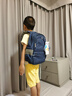 letopo樂同兒童書包小學生345年級減負護脊書包牛頓系列中童棕藍色 曬單實拍圖