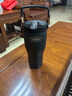 膳魔師（THERMOS）保溫杯拎拎杯860ml男女兒童吸管水杯子七夕教師節(jié)禮物TSKP-BK 曬單實(shí)拍圖