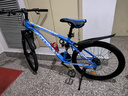 鳳凰（Phoenix）山地自行車(chē)成人學(xué)生兒童碟剎越野變速單車(chē) ZB888 24英寸24速藍色 曬單實(shí)拍圖