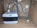 AOESMIOS史密思小廚寶電熱水器一級能效家用儲水即熱速熱式廚房衛生間熱水寶暖水寶 【6升上出水旋鈕款】1500w速熱+一級能效 不帶安裝 曬單實(shí)拍圖