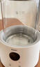 海爾恒溫電熱水壺1.5L 速熱燒水壺煮茶壺沖泡奶粉調奶器 保溫除氯不銹鋼加熱盤(pán)電熱水壺H207白色 曬單實(shí)拍圖