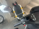 五匹osopro摩托車(chē)手機支架彩甲版減震手機支架九號小牛電動(dòng)車(chē)支架無(wú)線(xiàn)充電15W防震防抖支架 彩甲直角減震版支架+防盜黑藍色 曬單實(shí)拍圖