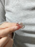 芯奢輕奢S925純銀戒指女表白求婚戒子尾戒指七夕情人節送女朋友禮物 摯愛(ài)戒指+燈盒 曬單實(shí)拍圖