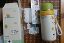 森森貓高顏值學(xué)生保溫杯不銹鋼水杯子上學(xué)專(zhuān)用女兒童直飲小巧隨手保溫杯 歡樂(lè )牧場(chǎng)粉+杯刷+貼紙 350ml 曬單實(shí)拍圖