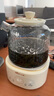小熊（Bear）全玻璃養(yǎng)生壺 養(yǎng)生杯 辦公室多功能?chē)鸂t煮茶花茶壺0金屬全玻璃壺體恒溫壺水壺電熱燒水壺 YSH-P10R8【全玻璃壺體】 1L 配濾網(wǎng) 曬單實(shí)拍圖