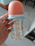 貝親（Pigeon）PPSU雙把手防脹氣奶瓶240ml 叢林小兔 M號(hào)奶嘴 3月+ AA218 曬單實(shí)拍圖